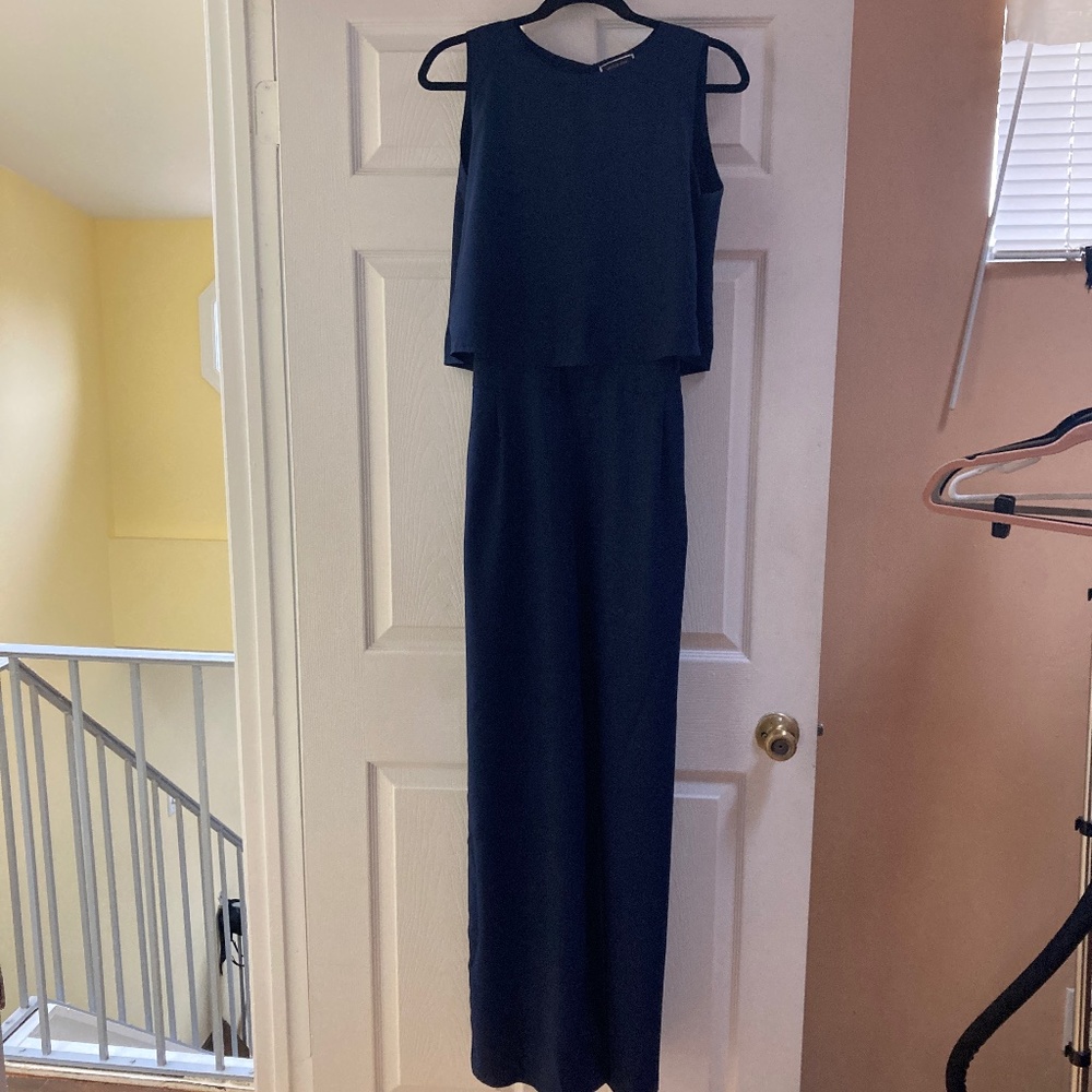 Navy jumpsuit